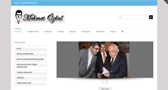 Desktop Screenshot of mehmetozbal.com